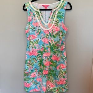 Lilly Pulitzer On Parade Flamingo Dress